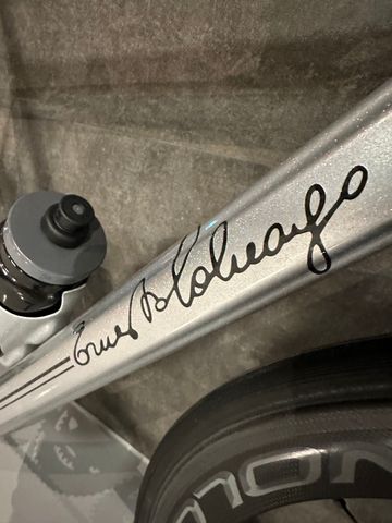 Used Colnago Ottanta5 Anniversary Edition (Limited edition) 2017 Road & Gravel, Light Gray — image 7 of 9