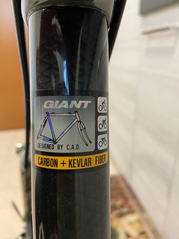 Used Giant Cadex cfm3 1992 Mountainbike, Red — image 7 of 28