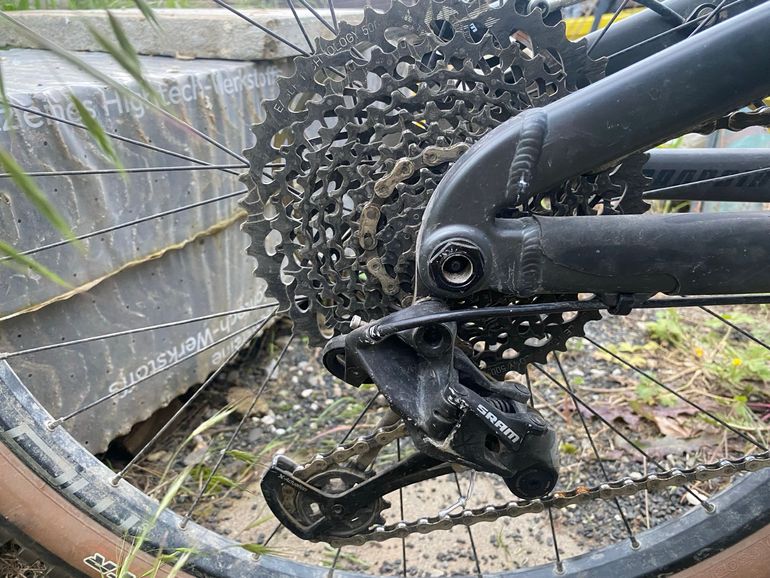Used Propain Spindrift Comp 2018 2018 Mountainbike, Light Gray, 27.5 — image 7 of 8