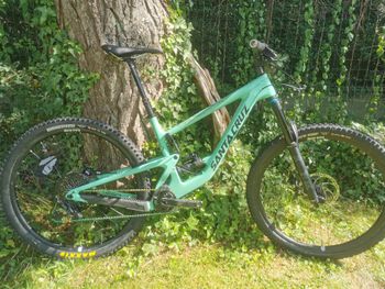 Used Santa Cruz Megatower S / Carbon C / 29 2019 Mountainbike, Green — image 1 of 13