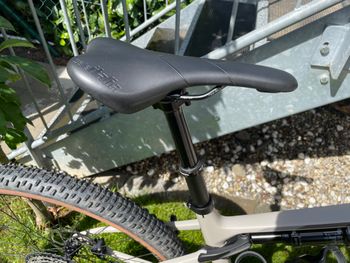 Used Canyon Lux Trail CF 6 2022 Mountainbike, Light Gray — image 7 of 12