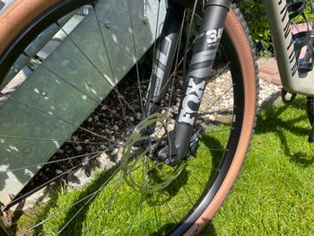 Used Canyon Lux Trail CF 6 2022 Mountainbike, Light Gray — image 2 of 12