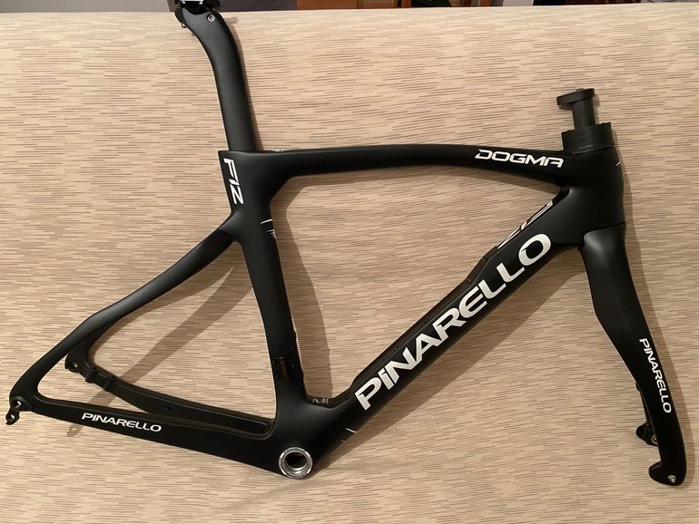Used Pinarello Dogma F12 Disk Frameset 2021 2021 Road & Gravel, Black — image 1 of 6