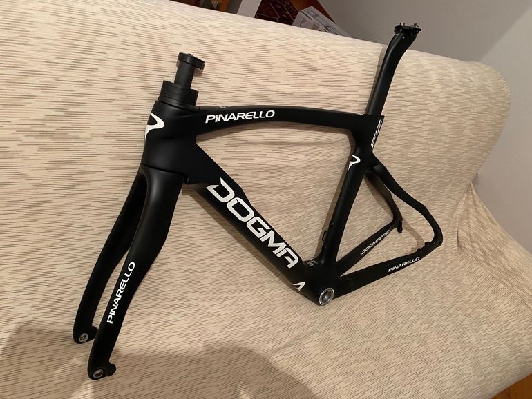 Used Pinarello Dogma F12 Disk Frameset 2021 2021 Road & Gravel, Black — image 2 of 6