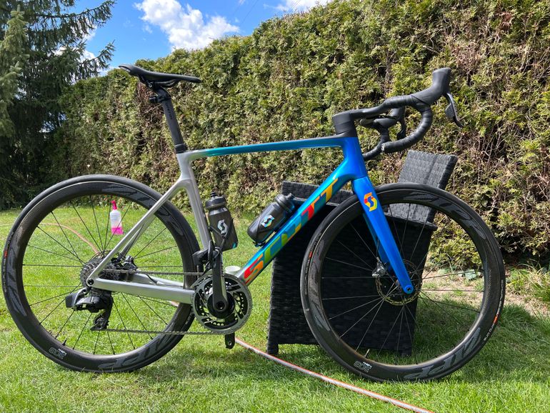 Used Scott SCOTT Addict RC Ultimate 2020 Road & Gravel, Blue — image 6 of 7