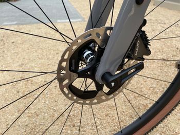 Used Canyon Grizl CF SL 7 2022 Road & Gravel, Light Gray — image 8 of 10