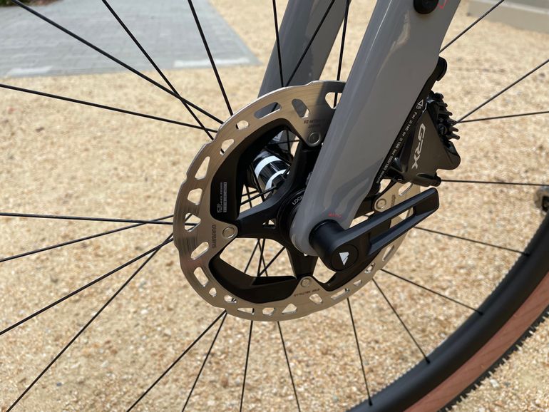 Used Canyon Grizl CF SL 7 2022 Road & Gravel, Light Gray — image 8 of 10