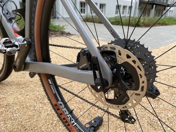 Used Canyon Grizl CF SL 7 2022 Road & Gravel, Light Gray — image 6 of 10