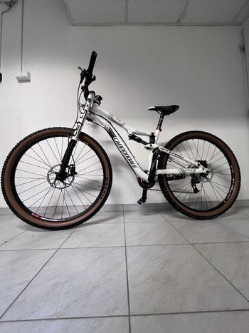 Used Cannondale Scalpel 29er 3 Lefty 2013 Mountainbike, White — image 2 of 12