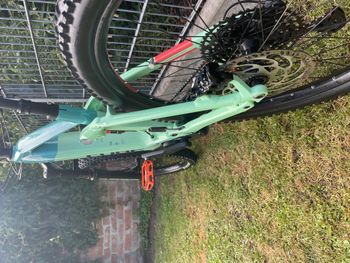 Used CUBE STEREO HYBRID 160 HPC SL 625 27.5 2021 Mountainbike, Green — image 4 of 7