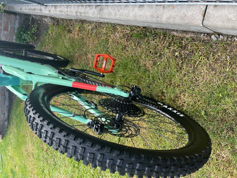 Used CUBE STEREO HYBRID 160 HPC SL 625 27.5 2021 Mountainbike, Green — image 2 of 7