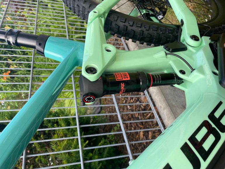 Used CUBE STEREO HYBRID 160 HPC SL 625 27.5 2021 Mountainbike, Green — image 6 of 7