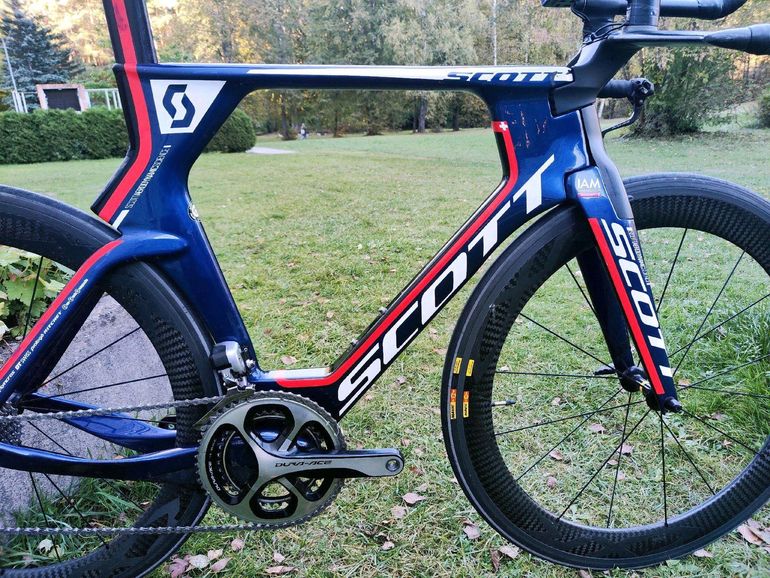 Used Scott Plasma Premium 2018 2018 Road & Gravel, Blue — image 3 of 8