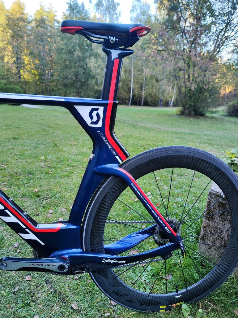 Used Scott Plasma Premium 2018 2018 Road & Gravel, Blue — image 6 of 8