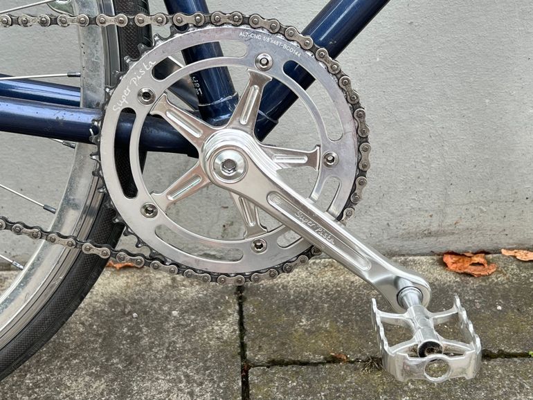 Creme Cycles Vinyl Doppio 2012 Road & Gravel usato, Blu — immagine 3 di 14