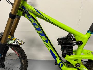 Used Scott Gambler 20 2014 Mountainbike, Green — image 7 of 16