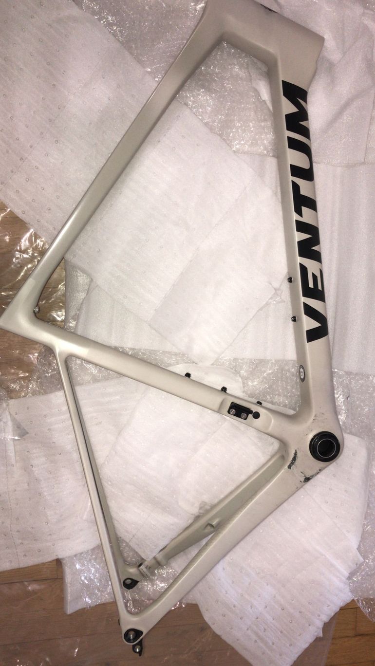 Gebrauchtes Ventum NS1 FRAME SET 2021 Road & Gravel, Hellgrau — Bild 3 von 6