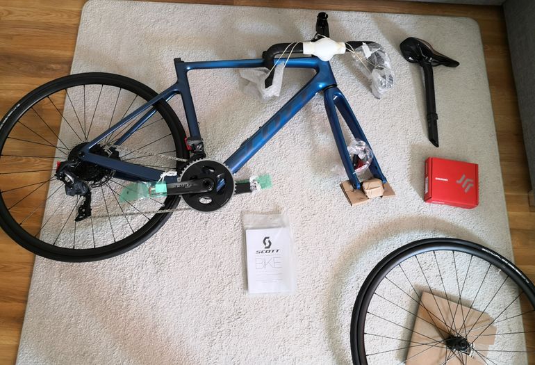 Used Scott SCOTT Addict RC 20 2021 Road & Gravel, Blue — image 4 of 9