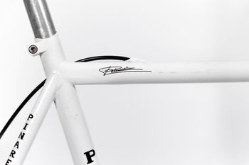 Used Pinarello Jan Ullrich Team Telekom Road Bike + Signed Yellow Jersey 1998 Road & Gravel, Weiß — image 9 of 23