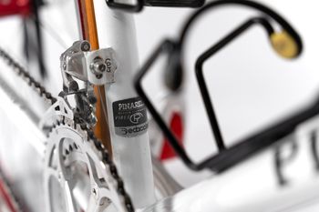 Used Pinarello Jan Ullrich Team Telekom Road Bike + Signed Yellow Jersey 1998 Road & Gravel, Weiß — image 20 of 23