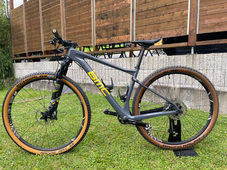 Used BMC TEAMELITE 01 TWO 2019 Mountainbike, Hellgrau — image 3 of 13