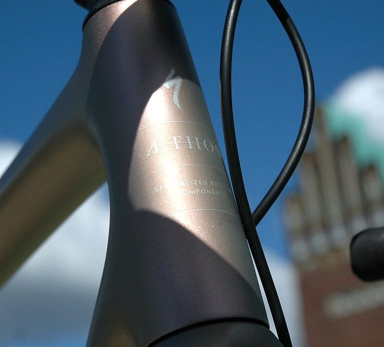 Brugt Specialized S-WORKS AETHOS "Champagne" DURA-ACE Di2 Roval Alpinist Gr.56 2025 Road & Gravel — billede 3 af 12