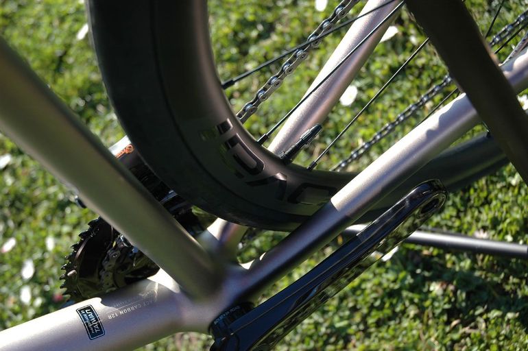 Brugt Specialized S-WORKS AETHOS "Champagne" DURA-ACE Di2 Roval Alpinist Gr.56 2025 Road & Gravel — billede 7 af 12
