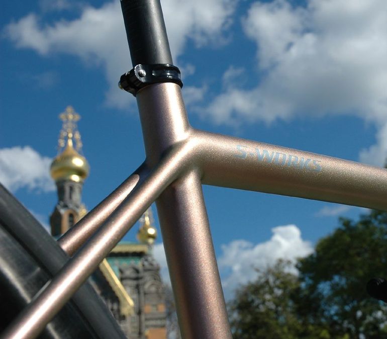 Brugt Specialized S-WORKS AETHOS "Champagne" DURA-ACE Di2 Roval Alpinist Gr.56 2025 Road & Gravel — billede 2 af 12