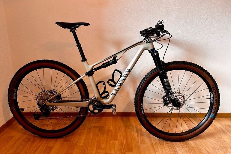 Used Canyon Lux Trail CF 6 2023 2023 Mountainbike, White, 29 — image 1 of 3