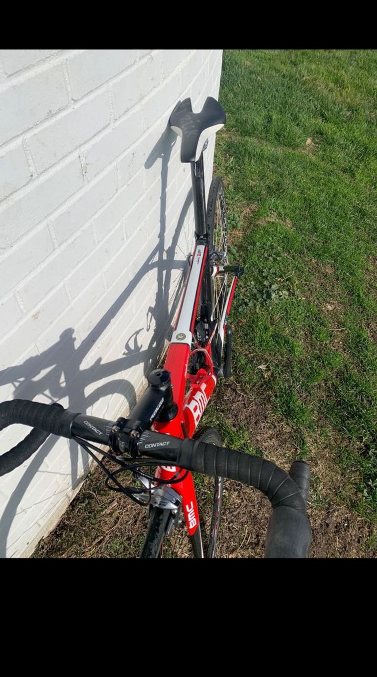 Used BMC Roadracer SL01 2014 Road & Gravel, Red — image 3 of 4