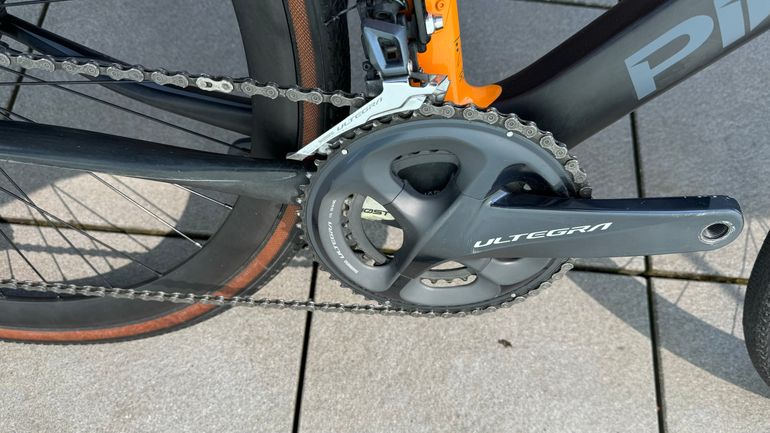 Used Pinarello GAN GR DISK 2019 Frameset 2019 Road & Gravel, Light Gray — image 3 of 12