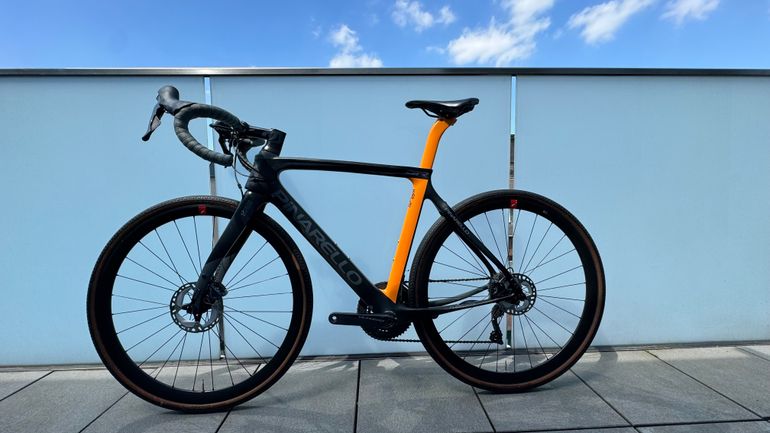 Used Pinarello GAN GR DISK 2019 Frameset 2019 Road & Gravel, Light Gray — image 2 of 12