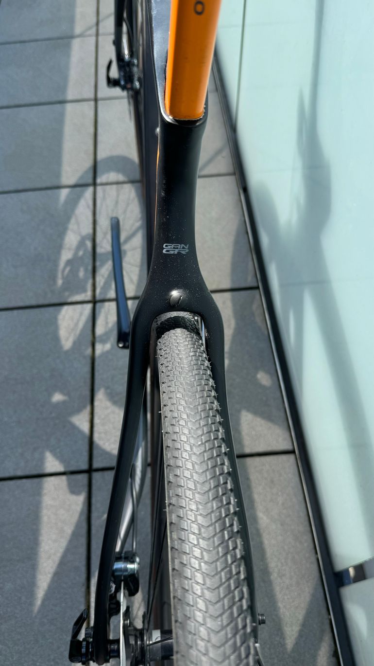 Used Pinarello GAN GR DISK 2019 Frameset 2019 Road & Gravel, Light Gray — image 6 of 12