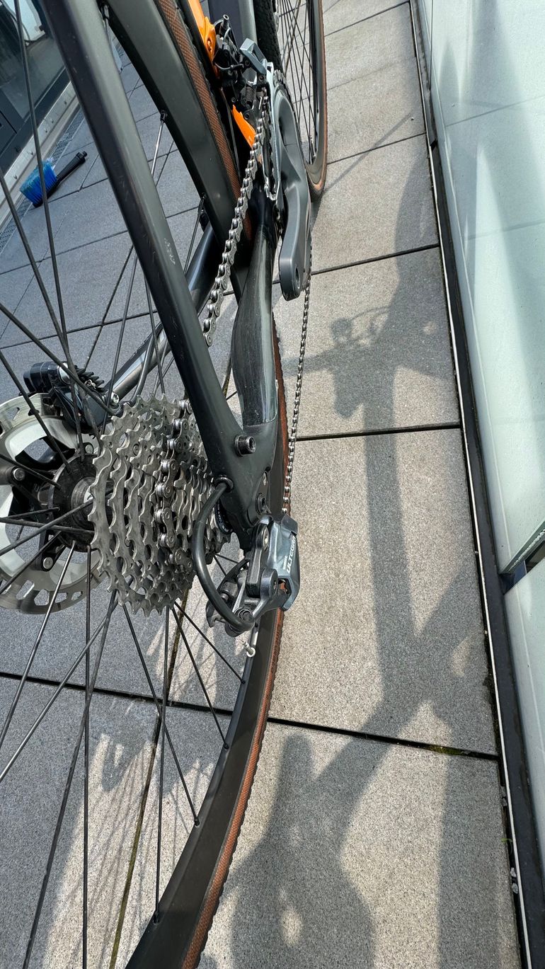 Used Pinarello GAN GR DISK 2019 Frameset 2019 Road & Gravel, Light Gray — image 11 of 12