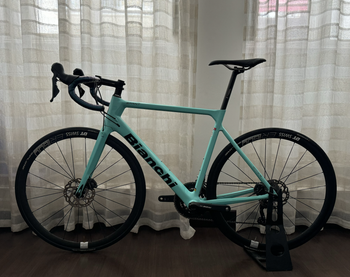 Used Bianchi Sprint 105 Disc 2021 Road & Gravel, Blue — image 4 of 5