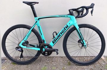 Brugt Bianchi OLTRE XR4 DISC/ULTEGRA 12s Di2+C36+VISION METRON ACR Gr.57(59) BESTzustand 2022 Road & Gravel