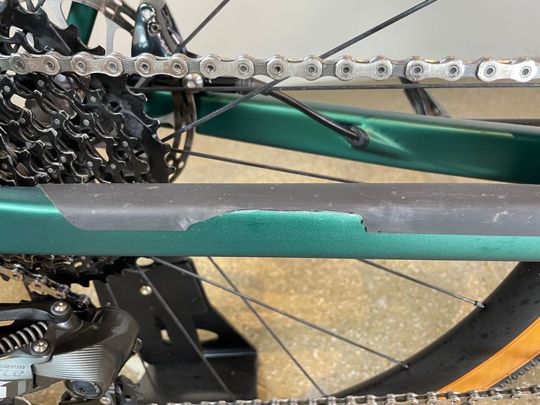 Used Canyon Grail CF SLX 8.0 SL 2019 Road & Gravel, Green — image 7 of 9