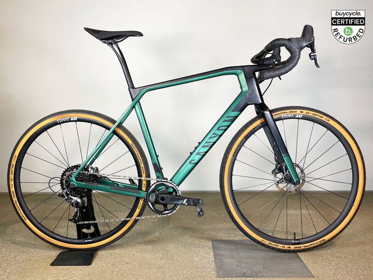 Used Canyon Grail CF SLX 8.0 SL 2019 Road & Gravel, Green — image 1 of 9