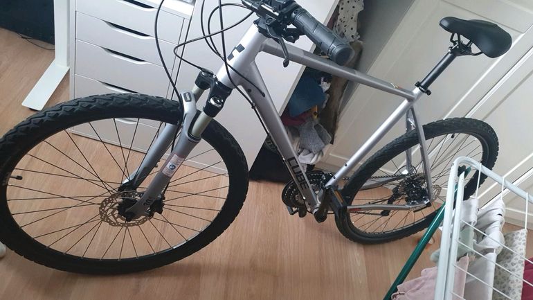 Used CUBE Nature EXC Allroad 2022 Mountainbike, Light Gray — image 2 of 3