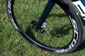 Used BMC TEAMmachine SLR01 DISC Rahmen-/frame-Set frameset DEEP-SEA/NEON-RED Gr.56 2024 Road & Gravel, Green — image 11 of 15