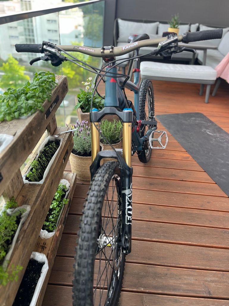 Gebrauchtes Canyon Torque EX Vertride 2016 Mountainbike, Blau — Bild 3 von 10