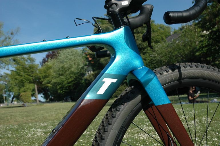 Used 3T EXPLORO Race MAX EAGLE AXS Gravel/Gravelbike/SRAM AXS 12s/Gr.XXS/VK 5899, -- 2023 Road & Gravel, Blue — image 2 of 16