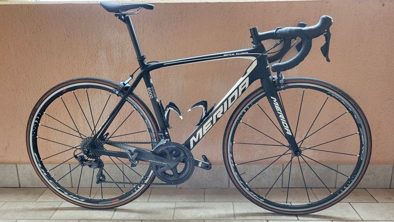 Brugt Merida Scultura 6000 ultra it telaio cf4 2020 Road & Gravel — billede 1 af 9