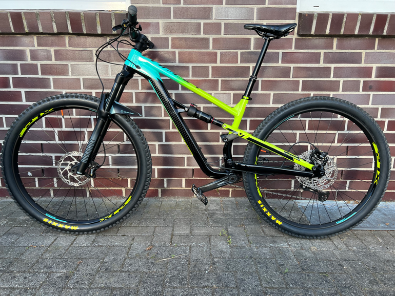 Used Polygon SISKIU T7 2021 Mountainbike, Green — image 3 of 10