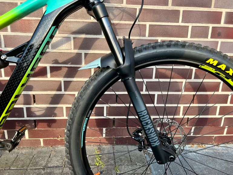 Used Polygon SISKIU T7 2021 Mountainbike, Green — image 7 of 10