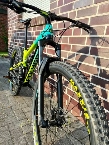 Used Polygon SISKIU T7 2021 Mountainbike, Green — image 6 of 10