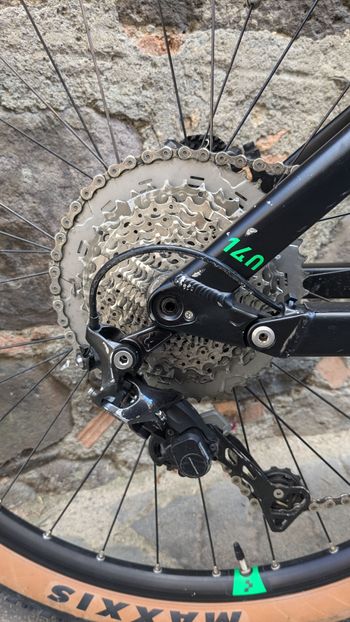 Used CUBE STEREO HYBRID 140 HPA Race 500 27.5 2017 2017 Mountainbike, Schwarz, 27.5 — image 4 of 8