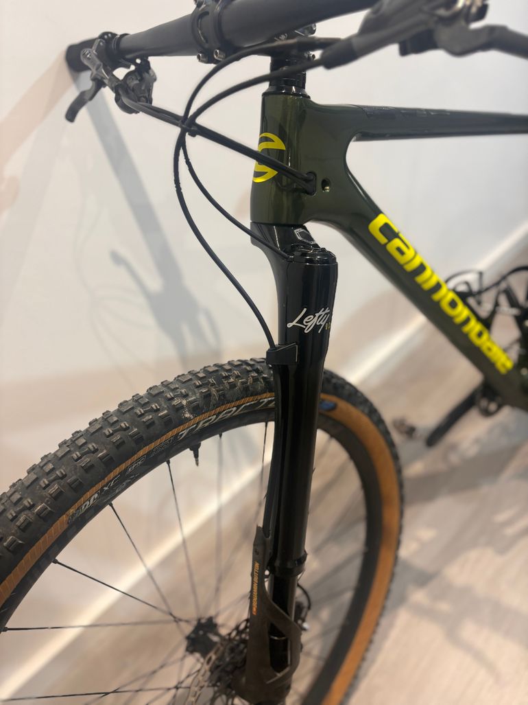Used Cannondale F-Si Carbon 3 2019 2019 Mountainbike, Grün, 29 — image 8 of 8