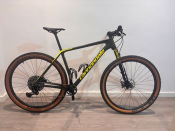 Used Cannondale F-Si Carbon 3 2019 2019 Mountainbike, Grün, 29 — image 1 of 8