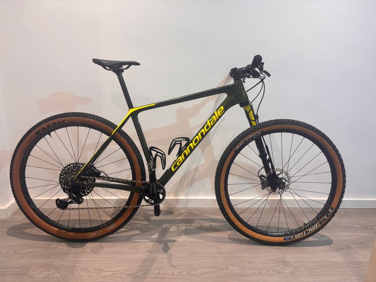 Used Cannondale F-Si Carbon 3 2019 2019 Mountainbike, Grün, 29 — image 1 of 8